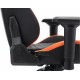 Офисное кресло Evolution Omega (черный/оранжевый)