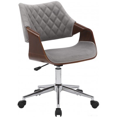 Офисное кресло Halmar COLT ореховый/серый