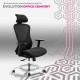 Офисное кресло Evolution Office Comfort (черный)