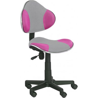 Офисное кресло Halmar Flash 2 серо-розовый
