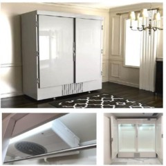 Климатический шкаф Beauty&Cold с встроенным холодильным блоком НИЗ 10