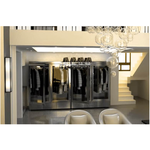 Климатический шкаф Beauty&Cold со стеклянными дверями НИЗ 6