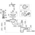 Сифон Omoikiri WK-1-CL-R AB