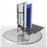 Теннисный стол Wips Roller Outdoor Composite (синий)