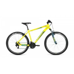 Велосипед Forward Apache 27.5 1.2 (17, желтый/зеленый, 2022)