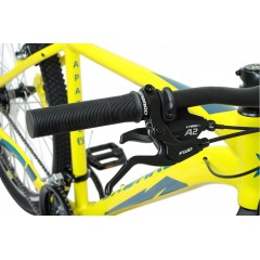 Велосипед Forward Apache 27.5 1.2 (17, желтый/зеленый, 2022)