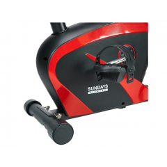 Велотренажер Sundays Fitness K8309-6 (черно/красный)