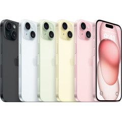 Смартфон Apple iPhone 15 256GB (розовый)