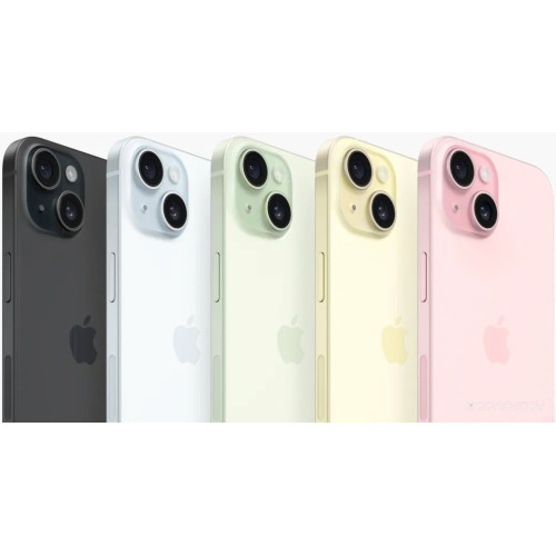Смартфон Apple iPhone 15 128GB (розовый)