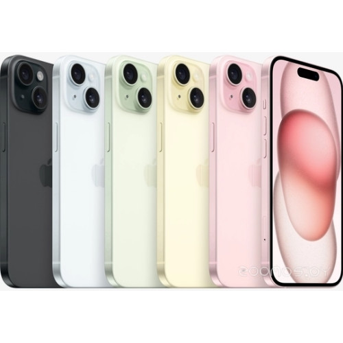 Смартфон Apple iPhone 15 128GB (розовый)