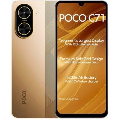 Телефон POCO C71 3GB/64GB международная версия (золотистый)