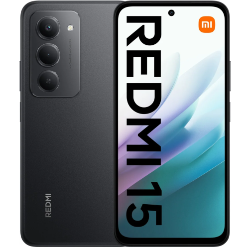 Телефон Xiaomi Redmi 15 4G 8GB/256GB европейская версия (черный)