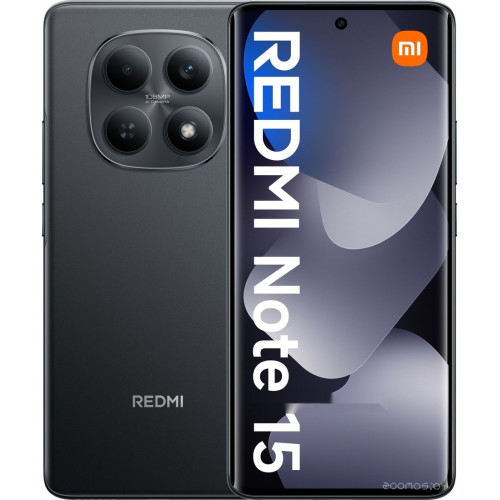 Телефон Xiaomi Redmi Note 15 6GB/128GB международная версия (черный)