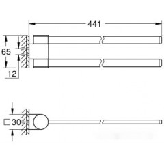 Держатель для полотенца Grohe Grohe 41063000
