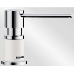 Дозатор Blanco Lato (Chrome/White)