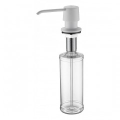 Дозатор моющего средства Paulmark Sauber D001-431 (белый матовый)