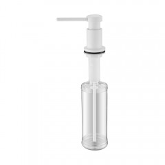 Дозатор для жидкого мыла Paulmark Brevit D005-431 (белый матовый)