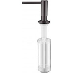 Дозатор для жидкого мыла Paulmark Decus D004-GM (вороненая сталь)