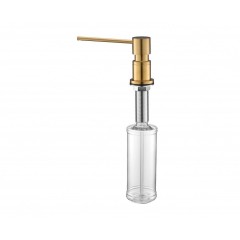 Дозатор для моющего средства Paulmark Kraft D003-BG (брашированное золото)