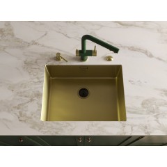 Дозатор для жидкого мыла Omoikiri OM-03 LG (светлое золото)