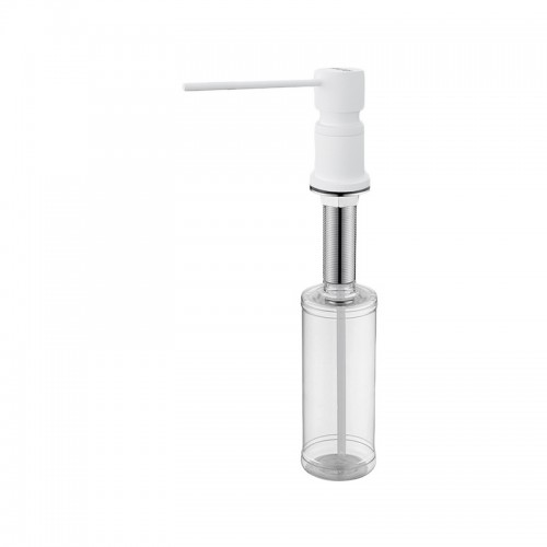 Дозатор для жидкого мыла Paulmark Kraft D003-431TW (белый/белый матовый)