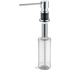 Дозатор для жидкого мыла Paulmark Kraft D003-418(BLM) (черный/черный металлик)