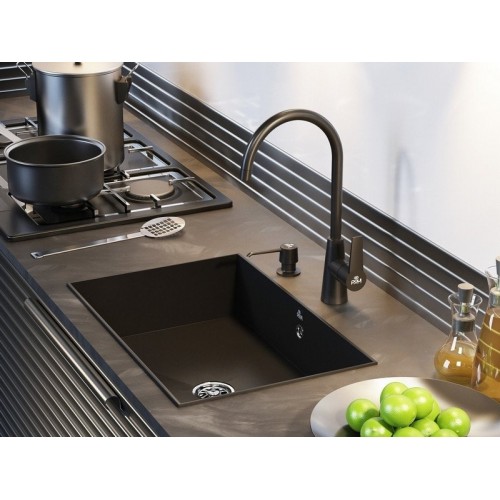 Дозатор для жидкого мыла Paulmark Sauber D001-401(AN) (антрацит)