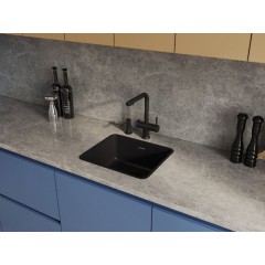 Дозатор для моющего средства Omoikiri OM-09-GM SENSOR (вороненая сталь)