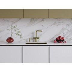 Дозатор для моющего средства Omoikiri OM-09-GM SENSOR (вороненая сталь)