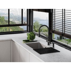 Дозатор для моющего средства Omoikiri OM-09-LG SENSOR (светлое золото)