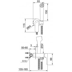 Гигиенический душ Raglo R03.52.09