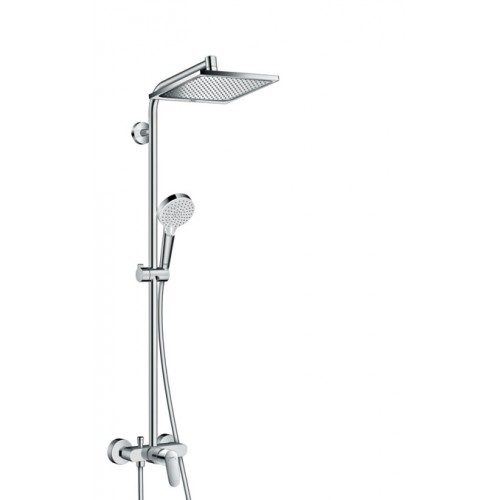 Душевая система Hansgrohe Crometta E 240 1jet Showerpipe [27284000]