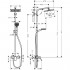 Душевая система Hansgrohe Crometta E 240 1jet Showerpipe [27284000]