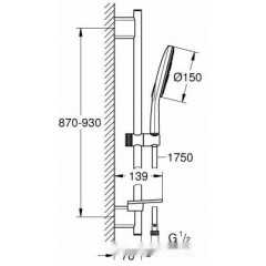 Душевая система Grohe Rainshower SmartActive 150 26594LS0