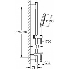 Душевая система Grohe Rainshower SmartActive 130 26546000