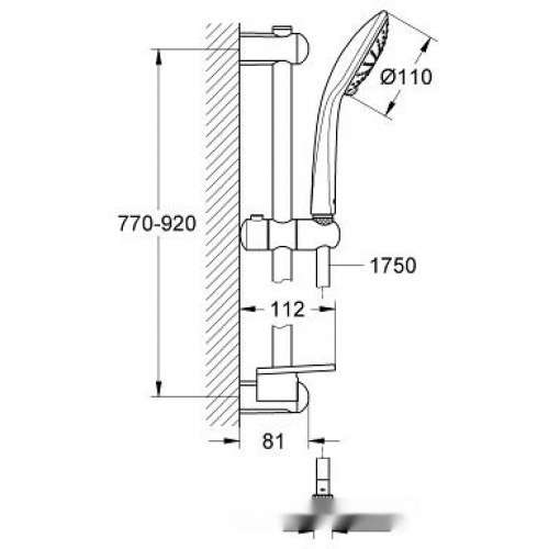 Душевая система Grohe Euphoria 110 Duo 27225001