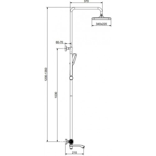 Душевая система Raglo R01.26.09
