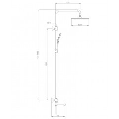 Душевая система Raglo R20.26