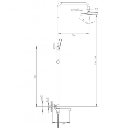 Душевая система Raglo R30.24