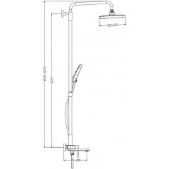 Душевая система Raglo R50.24
