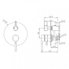 Душевая система Raglo R20272.093142