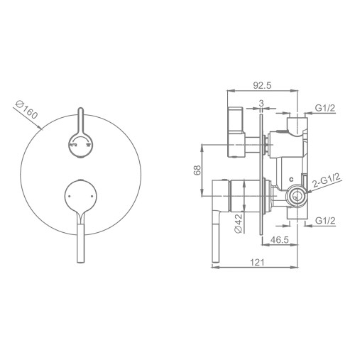 Душевая система Raglo R20272.093142