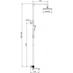 Душевая система Raglo R01.26.03