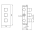 Душевая система Raglo R02263.0340
