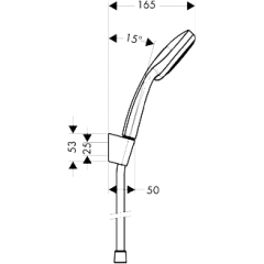 Душевая система Hansgrohe Croma 100 Multi/Porter'S (27595000)