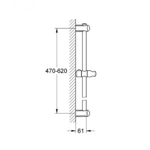 Душевая штанга Grohe Euphoria (27499 000)