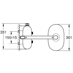 Душевая система Grohe Rainshower System SmartControl 360 DUO 26250000