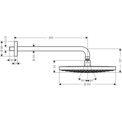 Душевая система Hansgrohe Raindance Select S 300 2jet [27378400]