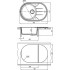 Кухонная мойка Florentina Лотос 780 (жасмин)