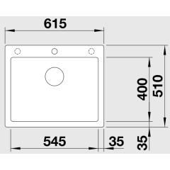 Кухонная мойка Blanco Pleon 6 (Антрацит)